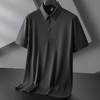 【冰丝】【DZP】大依优型大码短袖POLO衫运动翻领大码夏季商务冰丝弹力上衣休闲半袖体恤男士 商品缩略图7