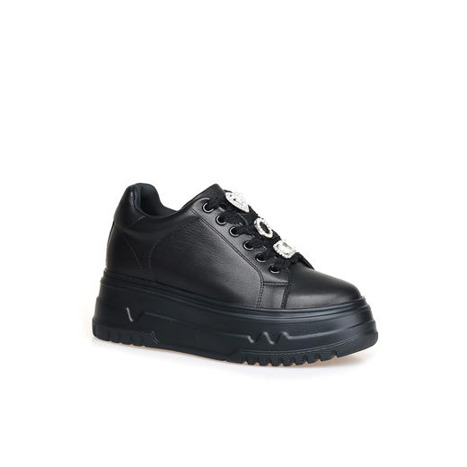 豪麟名鞋奥莱迪嘉女鞋时尚休闲鞋牛皮革DJJGA51WX026黑色  原价1960元 商品图0