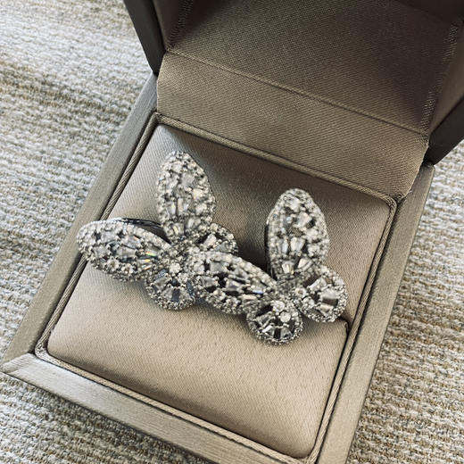 “蝶恋花”蝴蝶复古钻耳钉 (非质量问题不退不换） 商品图1