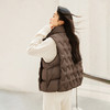 IC 立领设计宽松羽绒马甲女新款秋冬高级感气质通勤休闲上衣 商品缩略图3