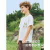 英氏儿童T恤夏季透气休闲男大童短袖白色上衣2025新款YRTCJ2R067A 商品缩略图2