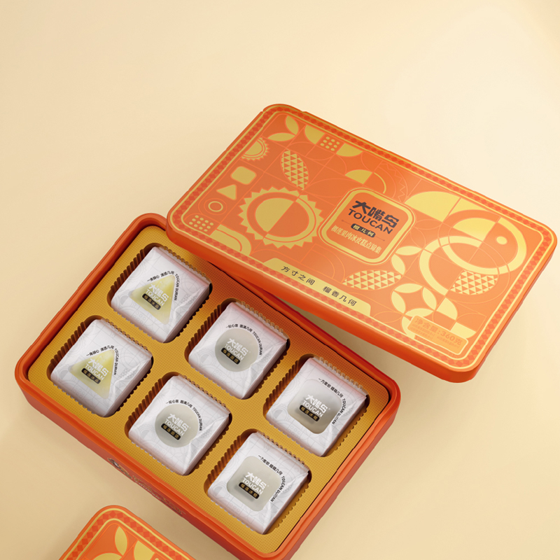 大嘴鸟榴莲果肉冰皮糕点