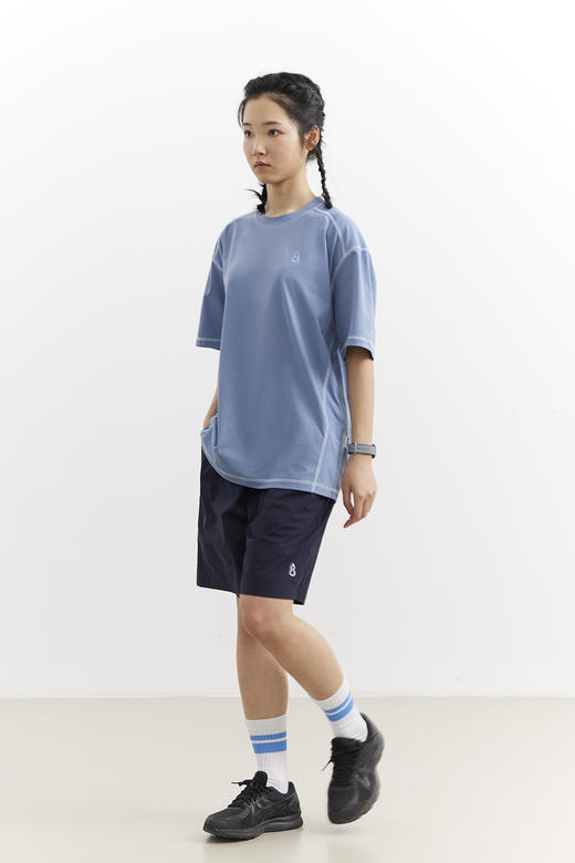 吃茶去chichaqu25速干明线索罗娜吸湿排汗棉感防晒轻量短袖T运动 商品图1