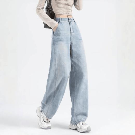 热销中~【卡宾同厂弯刀牛仔裤】 高棉柔软透气，显瘦百搭不挑人 商品图0