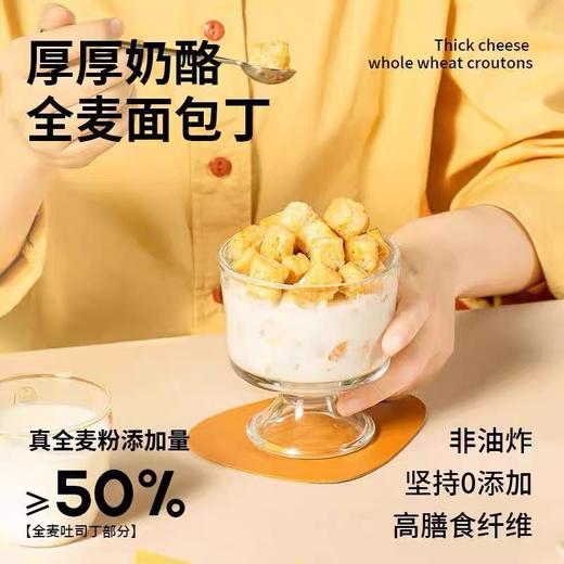 【1件起全国包邮】全麦面包丁干脆早餐代餐独立包装（120g*1袋，内含4袋） 商品图0