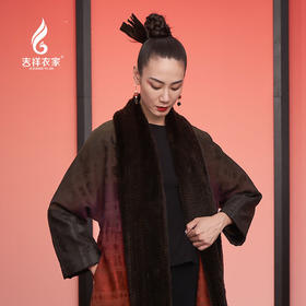 吉祥衣家气质高级感中国风新中式复古保暖女装凤鸟鸣西海棉服外套