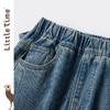 女童裤子2025春季新款中大童蝴蝶结牛仔裤直筒裤儿童裤 商品缩略图1