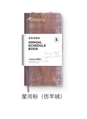 2025年周计划weekly计划本日程本-星河粉