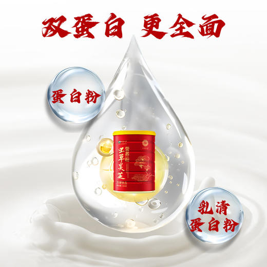 【浓浓心意❗️虫草灵芝营养粉礼盒】甄选品质原料制作，蛹虫草粉+灵芝粉，科学配方营养配比，美味健康无负担，早餐代餐中老年营养食补养生产品礼盒L 商品图3