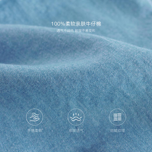 马克珍妮女童甜美蝴蝶结花边牛仔短裤2025年夏装新款550833 商品图4