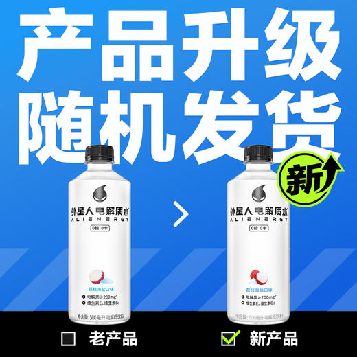 【直供】外星人电解质水0糖0卡电解质饮料含维生素日常饮品500ml*15瓶 商品图4