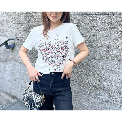 Di*r 25 春夏 T 恤|满满手工刺绣 商品图4