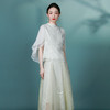 吉祥衣家新中式国风春夏新款高端气质显瘦修身女装琨玉秋霜上衣 商品缩略图1