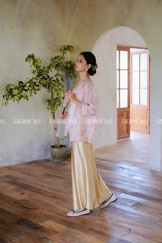【门店同款】ENJOY夏季云敛-春光推盏薄纱雾语中式外套 162266741 商品图13
