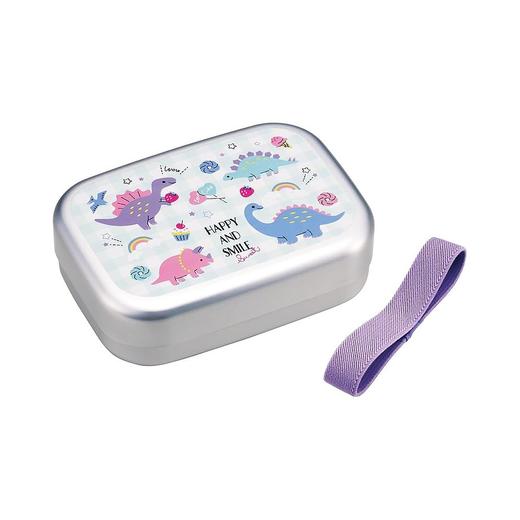 日本进口Skater铝制卡通饭盒H&S彩虹色 商品图1