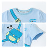 迪士尼【米奇短袖防蚊裤凉感套装】25夏季新款男童冰感T恤透气休闲裤ZD2ET022 商品缩略图5