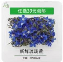 新鲜琉璃苣50片*1盒 商品图0