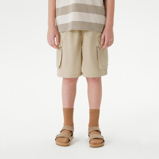 [柔软匹马棉]马克珍妮男童时尚工装短裤儿童五分裤夏装新款550662 商品图1