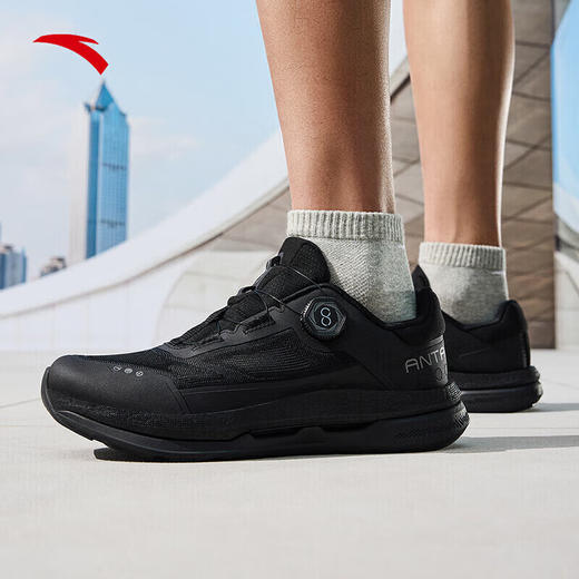 安踏万里丨轻质运动鞋男2025夏季新款减震防滑跑步薄训练鞋112527771 商品图0