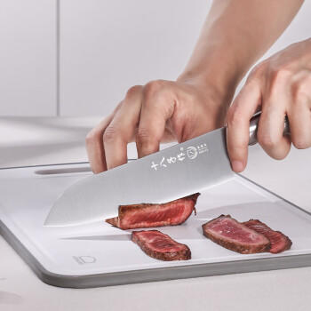 十八子作 家用菜刀不锈钢刀具切菜切肉水果刀多用刀H307 商品图6