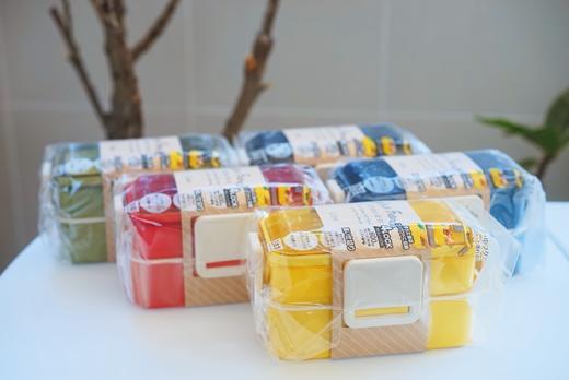 日本进口Skater抗菌双层饭盒草绿色 商品图5