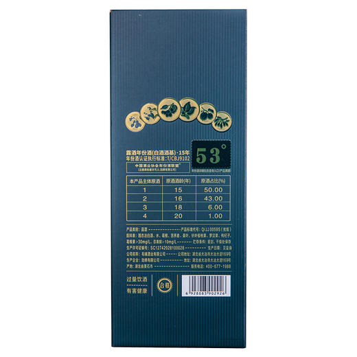 500ml53度毛铺清香年代·15年 商品图8