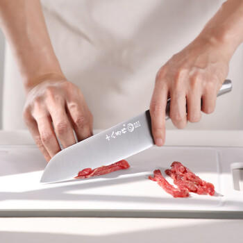 十八子作 家用菜刀不锈钢刀具切菜切肉水果刀多用刀H307 商品图5