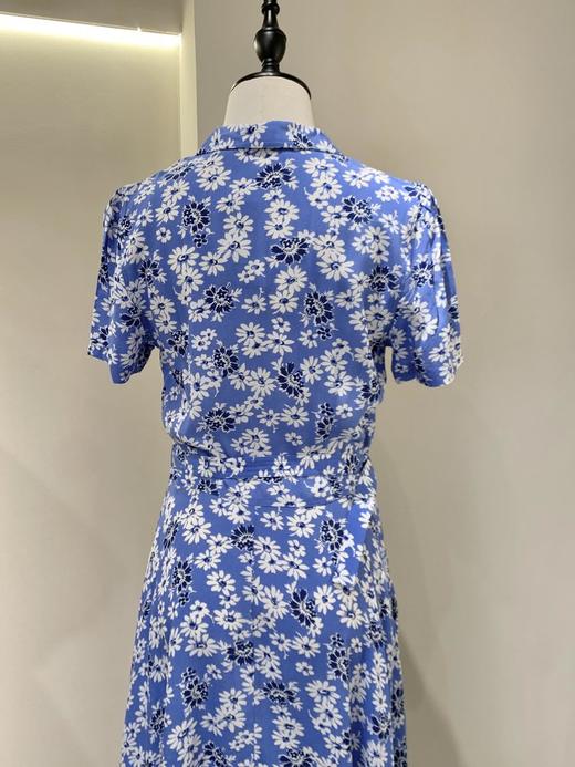 【高品质私服】【RL花卉皱纱连衣裙】温柔舒爽，布面光泽如丝，手感细腻丝滑G0726-CC【无标出货 介意慎拍】 商品图11