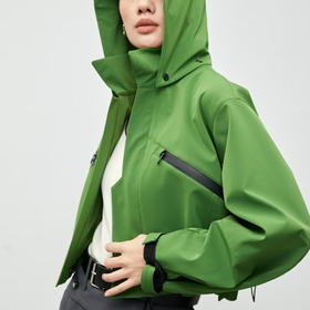 顺丰包邮41941洛诗琳新款时髦运动的轻户外撞色短外外套S527