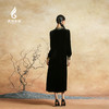 吉祥衣家新中式国风高级气质修身轻奢优雅云锦女装墨香锦年连衣裙 商品缩略图4