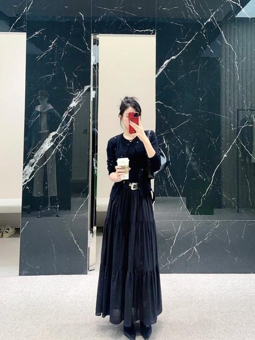 【高品质私服】【MC针织拼接中低腰塔裙连衣裙】合身自如 稳定有型 舒适延展/包容女性身躯G1204-CC【无标出货 介意慎拍】 商品图1