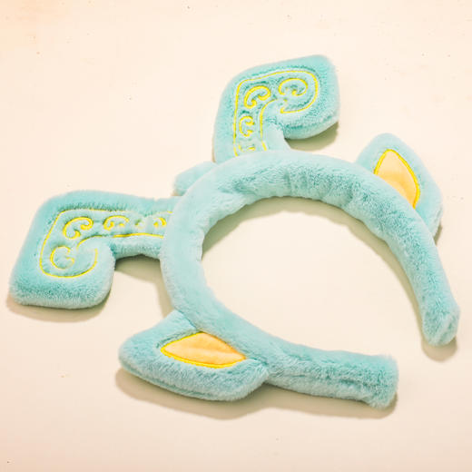 双面神人青铜头像立耳发箍 商品图7