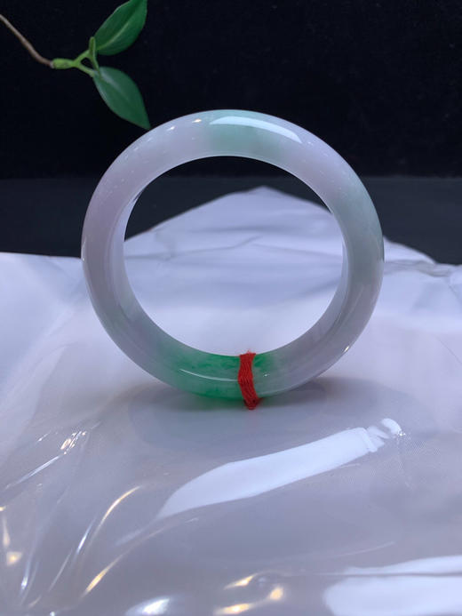 612562，55飘阳绿正圈，版型好，有一截阳绿色，局部带了一点点紫 商品图2