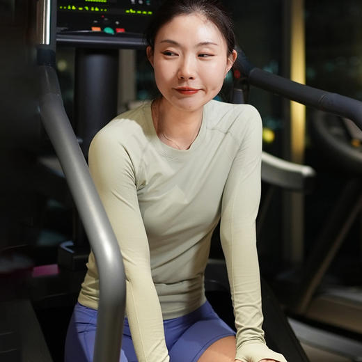 Leorrey/乐拉【全能T长袖】轻盈一体织高弹透气轻薄春秋长袖 商品图6