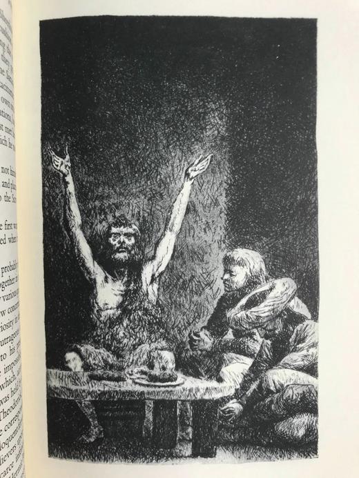 司各特《魔符》 配插图 精装16开带书匣 商品图8