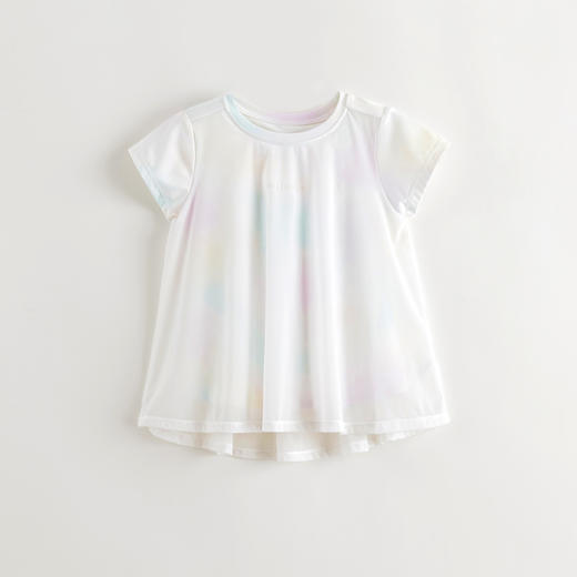 【凉感防晒】马克珍妮女童透气假两件T恤 儿童背心夏装新款550381 商品图3