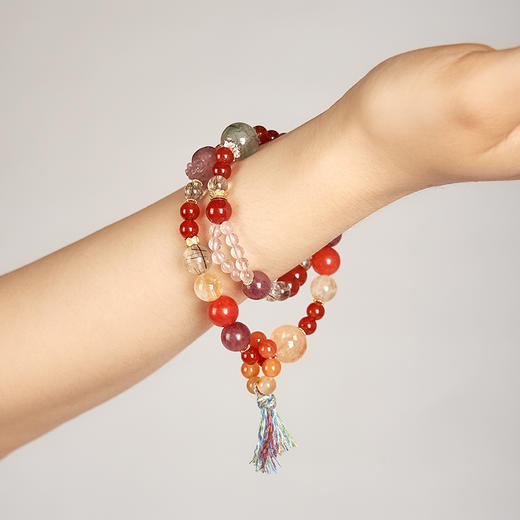 大英博物馆 东方梦境系列 九紫离火双层 手链 商品图3