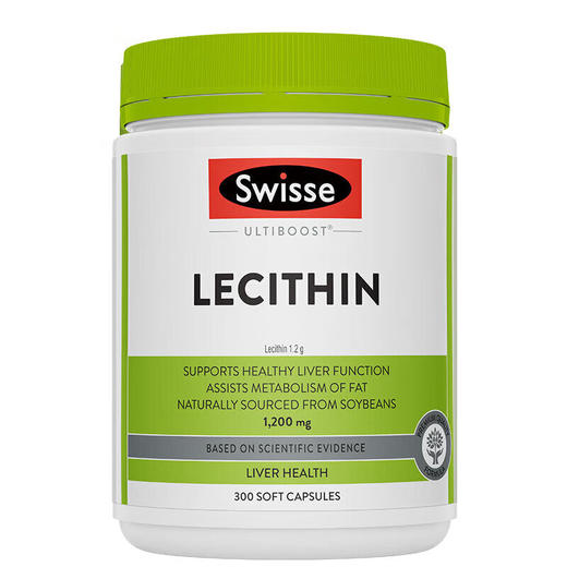 【海豚美购】Swisse大豆卵磷脂胶囊1200mg*300粒 商品图0