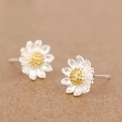 纪念日百货新款耳钉S925耳环时尚小花朵耳钉161902064 商品图1