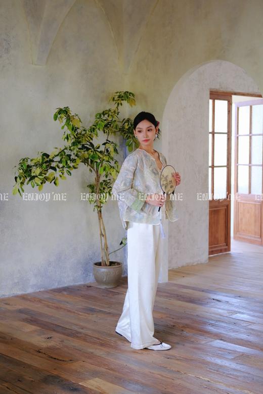 【门店同款】ENJOY夏季云敛-春光推盏醉花晓梦中式外套 162252761 商品图3