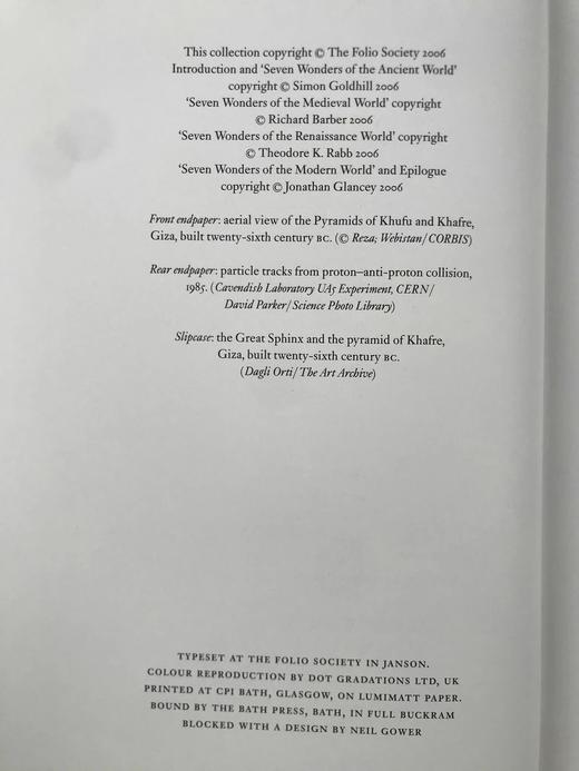 世界七大奇迹 百余幅彩色插图 精装大16开带书匣 商品图3