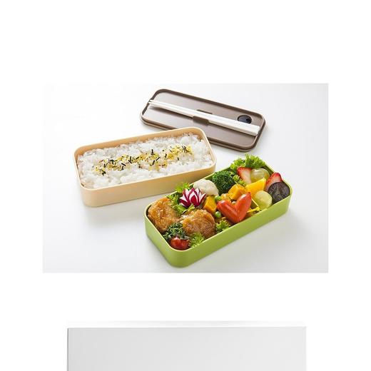 日本进口Skater基础饭盒梦幻淡红花纹 商品图4