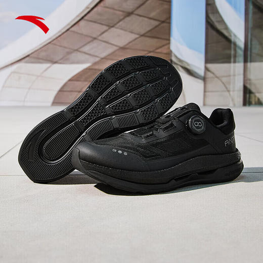 安踏万里丨轻质运动鞋男2025夏季新款减震防滑跑步薄训练鞋112527771 商品图5