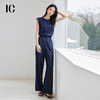 *IC时尚气质韩系初春穿搭一整套无袖直筒裤上下套装女 商品缩略图2