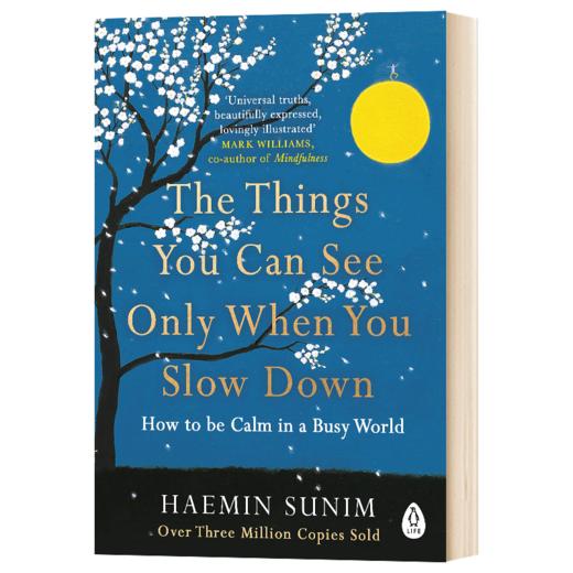 The Things You Can See Only When You Slow Do 英文原版 慢下来才能看见的东西 全英文版 商品图1