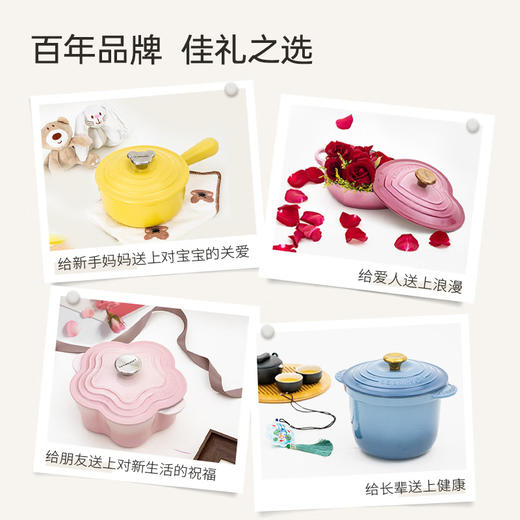 法国进口（Le Creuset）酷彩铸铁锅圆形22cm3.3L经典橘色 商品图7