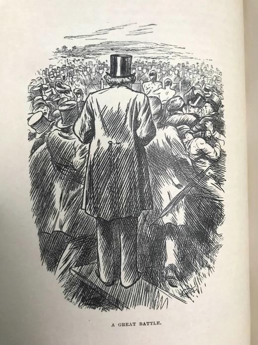 1911年 萨克雷《委婉集》 数十幅插图 真皮精装16开 商品图6