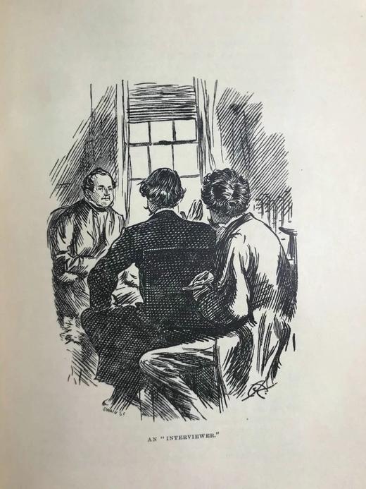 1911年 萨克雷《委婉集》 数十幅插图 真皮精装16开 商品图14