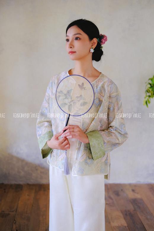 【门店同款】ENJOY夏季云敛-春光推盏醉花晓梦中式外套 162252761 商品图8