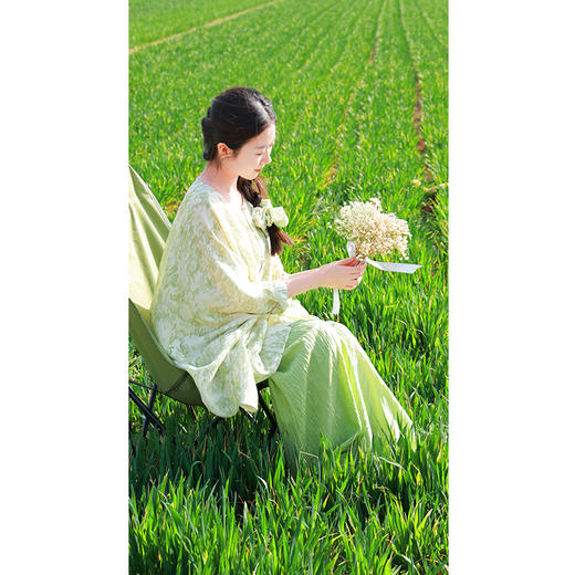 【2026东衣作】新中式上衣（25710172桥下春波-高定款） 商品图2